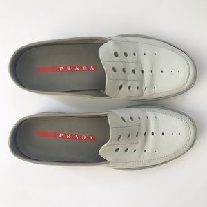 Prada leather mules